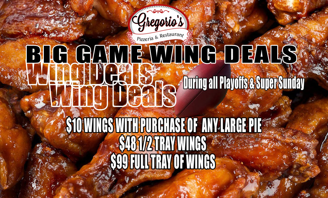 Sunday Football Specials Sunday Football Specials